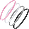 4 Pieces Thick Non-Slip Elastic Sport Headbands Hair Headbands for Women and Men