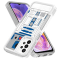 Galaxy A23 5G Case - Shock-Absorbing Hard PC with Cool Robot Pattern