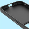 Case Iphone 13 & Iphone 14, Black Case Anti-Fingerprint Protective Bumper Matte