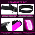Armband Running Usb Rechargeable(2 Pack), High Visibility Wristband For Runners,