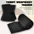 Waist Trainer, Wrap Waist Trainer for Women, Abdominal Binder 9.84 Ft Elast