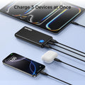 10000Mah Ultra Slim Power Bank Lightweight Pocket-Sized Design 15W Outpu