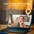 Light,Rechargeable Portable Clip-On Selfie Fill Light With 60 Leds,3 Models & 5