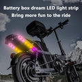 Lights for Night Riding,Can Be Cropped,Safety Waterproof RGB Lights Strip,for Ad