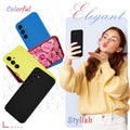 Samsung Galaxy A15 5G Case, Silicone Phone Case With 1 Screen Protector, Soft An