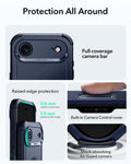 Iphone Air Case, 7X Military-Grade Drop Protection, Shock-Absorbing Rugged Iphon