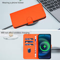 17 Pro 6.3" Case Premium Soft Tpu Leather Flip Wallet With Card Slots Magnetic C