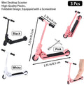 Mini Finger Scooter,Foldable Mini Scooters Finger Board Accessories,Tiny Trick S