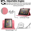 Universal 10-10.1 Inch Android Tablet Case, 360 Degree Rotatable Kickstand Multi