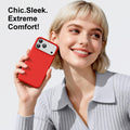 For Iphone 17 Pro Case,Shockproof Liquid Silicone Protective Phone Case With Sof