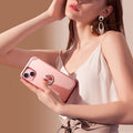 iPhone 14 Case with Screen Protector + 360°Ring Holder Stand + Camera Lens P