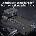 For Iphone 17 Pro Cases With Slide Camera Cover, Military Grade Non-Slip Heavy D
