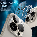 Lens Protector For Iphone 16 Pro 6.3-Inch And Iphone 16 Pro Max 6.9-Inch, 9H Tem