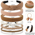 7 Pack Headbands for Women Girls Headbands Trendy Non Slip Hairbands Fashion Hai
