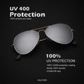 Aviator Sunglasses for Men Women Driving Sun glasses Polarized Lens UV B