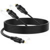 To 2 Toslink Digital Optical Splitter 1 Male In 2 Male Out Fiber Optic Audio Cab