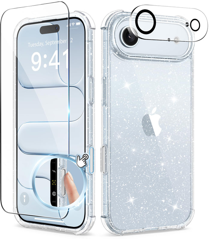 iPhone Air Case for Women, with Screen Protector & Camera Lens Protector, An