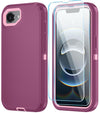 Case For Iphone 16E Case & Iphone 17E Case With Hd Screen Protector, Heavy Duty