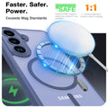 Magnetic for Samsung Galaxy S26 Case,[Compatible with Magsafe][Full Camera Prote