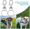 Chain Clip Hooks, Swivel Clasps Lanyard Snap Hook, Keychain Hooks for Lanyar