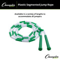 Sports Classic Plastic Segmented Beaded Jump Ropes - Phys. Ed, Gym, Fitness and
