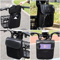 Bag Storage Pouch Handlebar Attachement Large Capacity with Wat