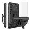 Samsung Galaxy S23 Plus 5G Case with Screen Protector and Belt Clip Holster