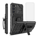 Galaxy S23 Plus 5G Case with Screen Protector & Belt Clip Holster - Ultimate Pro