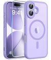 Iphone 17 Case: [ Magsafe] Translucent Matte Cases With [Full Camera Protection]