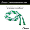 Sports Classic Plastic Segmented Beaded Jump Ropes - Phys. Ed, Gym, Fitness and