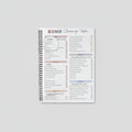 Cleaning Planner – Undated Daily, Weekly & Monthly Home Organizer with Chore Cha