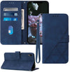 iPhone XR Wallet Case – Kickstand, Wrist Strap & Card Holder | Slim Shockproof Protective Cover