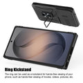 Samsung Galaxy S26 Ultra Case, Shockproof Phone Case & Sliding Camera Cover & Ri