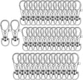 Chain Clip Hooks, Swivel Clasps Lanyard Snap Hook, Keychain Hooks for Lanyar