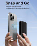 Magsafe-Compatible Portable Charger, 5000Mah 5W Compact Magnetic Power Bank For