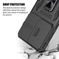Samsung Galaxy S26 Ultra Case, Shockproof Phone Case & Sliding Camera Cover & Ri