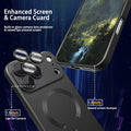 For Iphone 17 Pro Max Case, With Camera Lens Protector, Magnetic, Slim Shockproo