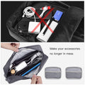 Accessories Carrying Case, 2Pcs Big + Small Port
