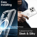 Case For Iphone 16 Pro 6.3-Inch Magsafe, Shockproof Phone Bumper Cover, Anti-Scr