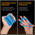 Grip Strength Trainer Kits (5 Pack), Adjustable Resistance Forearm Strengthener,