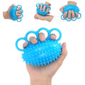 Exercise Ball Finger Therapy Ball - Grip Strengthening, Improve Flexibility, Squ