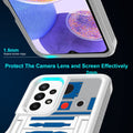 Galaxy A23 5G Case - Shock-Absorbing Hard PC with Cool Robot Pattern
