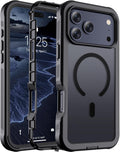 For Iphone 17 Pro Max Case, [ Magsafe][Military Grade Drop Protection][Heavy Dut