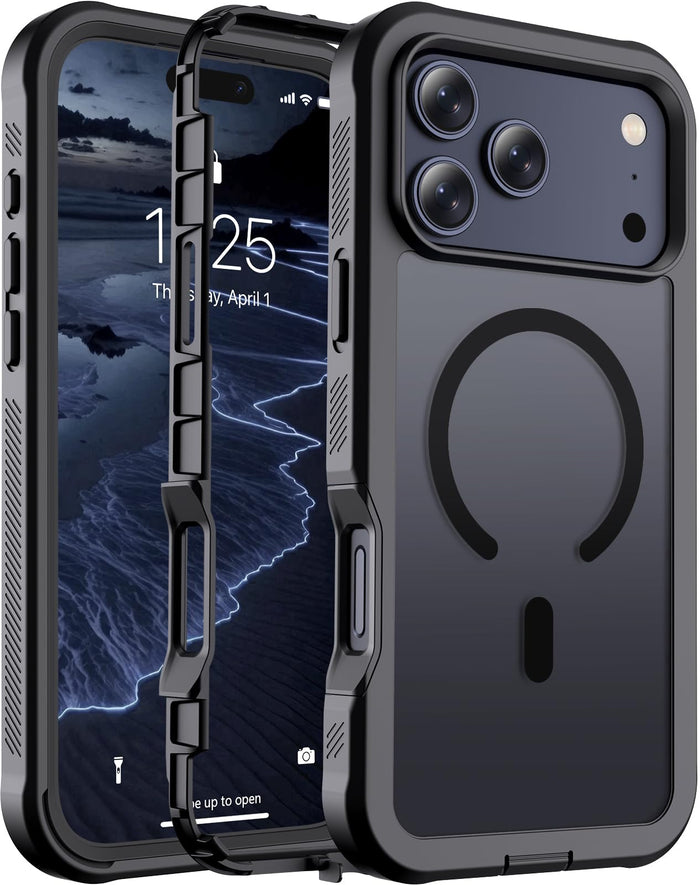 For Iphone 17 Pro Max Case, [ Magsafe][Military Grade Drop Protection][Heavy Dut