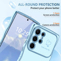 for Samsung Galaxy S26 Ultra Case for Women Girls, Cute Wave Frame Curly Shape w
