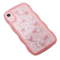 iPhone XR Case, Glitter Star & Curved Edge Handle Grip Design, Military-Grad
