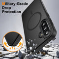 for Samsung Galaxy A36 5G Phone Case Magnetic Shockproof, [Fit for MagSafe] [Gla
