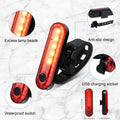 Tail Light 5LED Bike Rear Light Rechargeable Bicycle TailLight Rear Cycling Safe