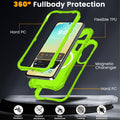 Samsung Galaxy S25 Fe Case Matte,2-Layer Durable Bumper [ Magsafe][Military Grad