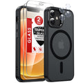 Iphone-12 Mini Case/Iphone-13 Mini Phone Cases:[ Screen Protector X2+ Camera Cov